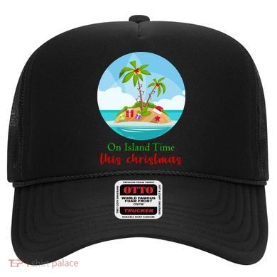 On Island Time This Christmas Vacation Hat