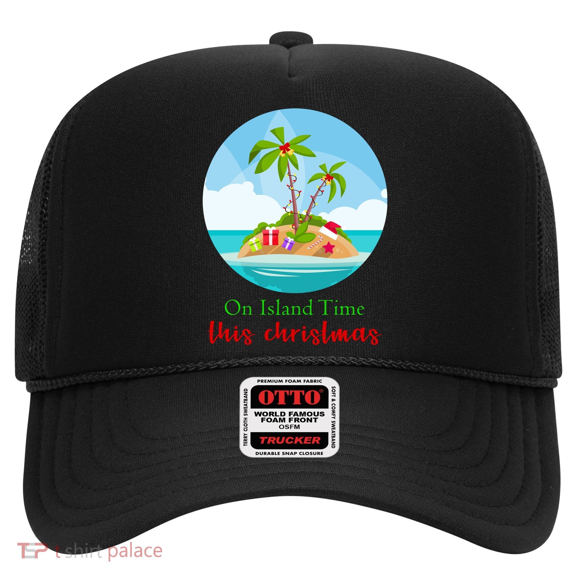 On Island Time This Christmas Vacation Hat