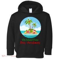On Island Time This Christmas Vacation Toddler Hoodie thumb 0