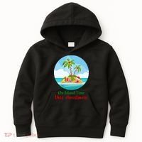 On Island Time This Christmas Vacation Kids Hoodie thumb 0