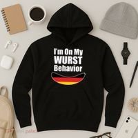 On My Worst Behavior Hoodie thumb 3