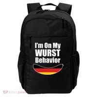 On My Worst Behavior Backpack thumb 0