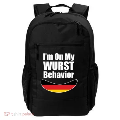 On My Worst Behavior Backpack