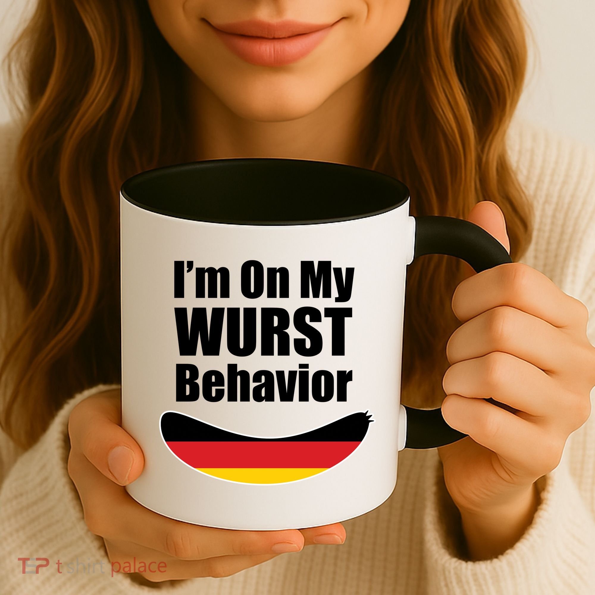 On My Worst Behavior Coffee Mug