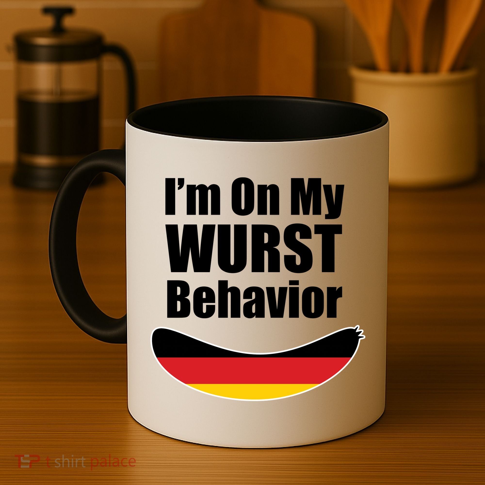 On My Worst Behavior Coffee Mug