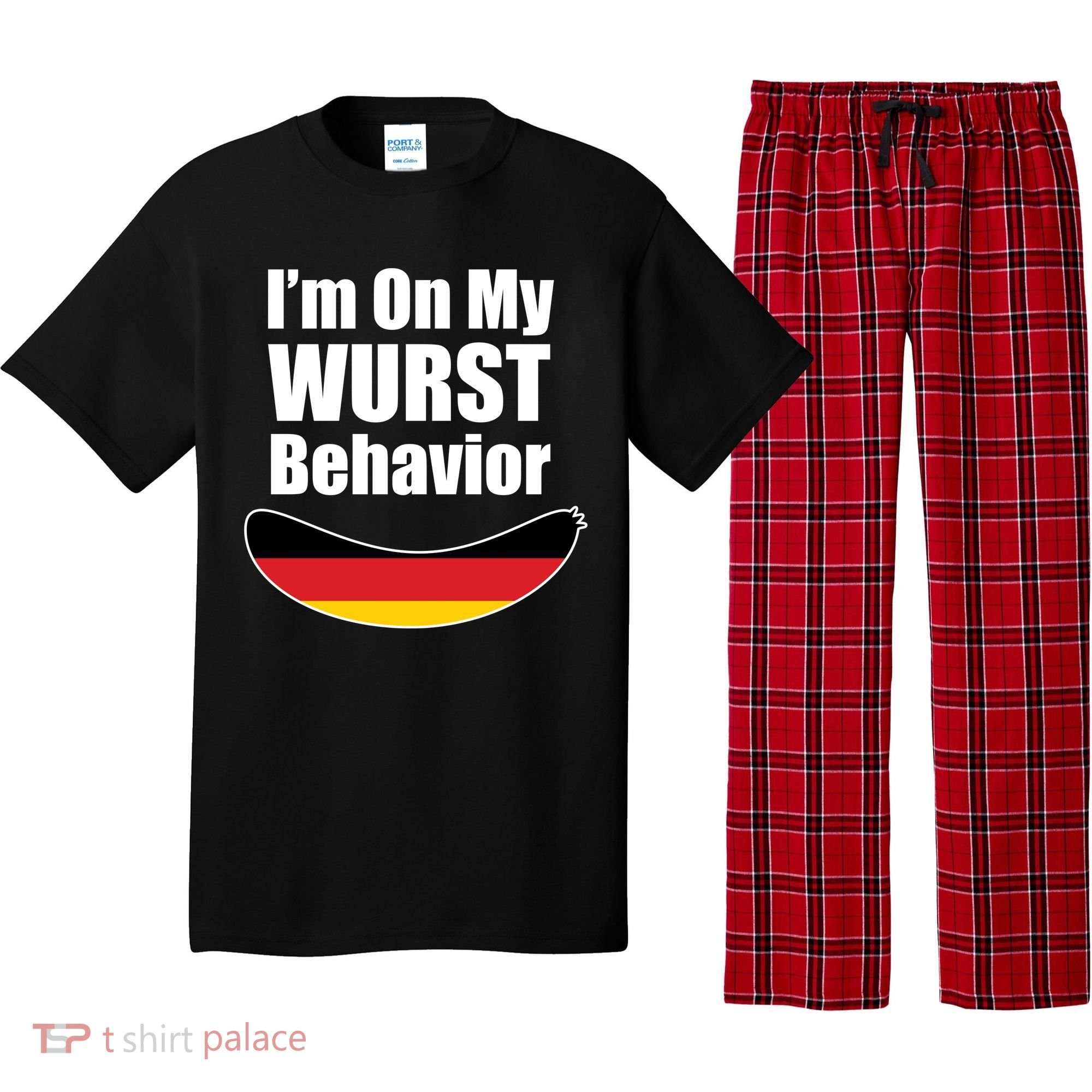 On My Worst Behavior Pajama Set