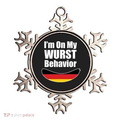 On My Worst Behavior Ornament