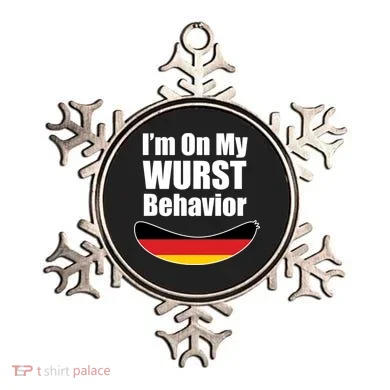 On My Worst Behavior Ornament