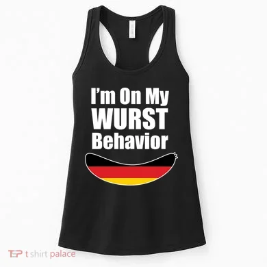 On My Worst Behavior Women's Tank Top
