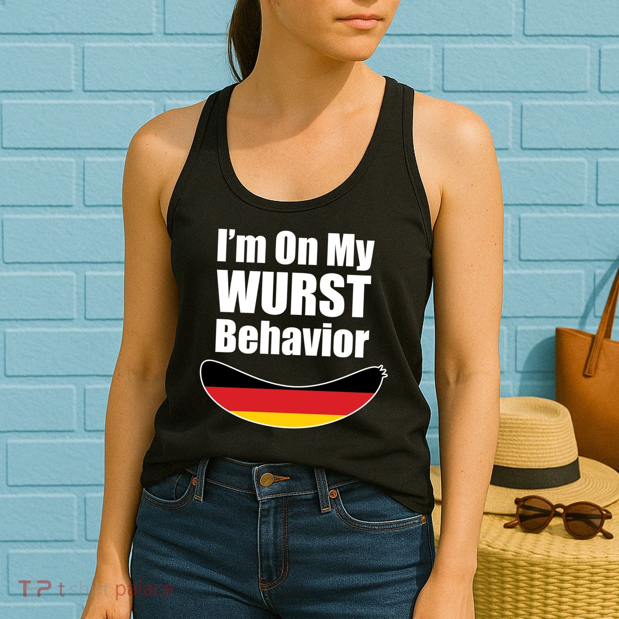 On My Worst Behavior Women's Tank Top