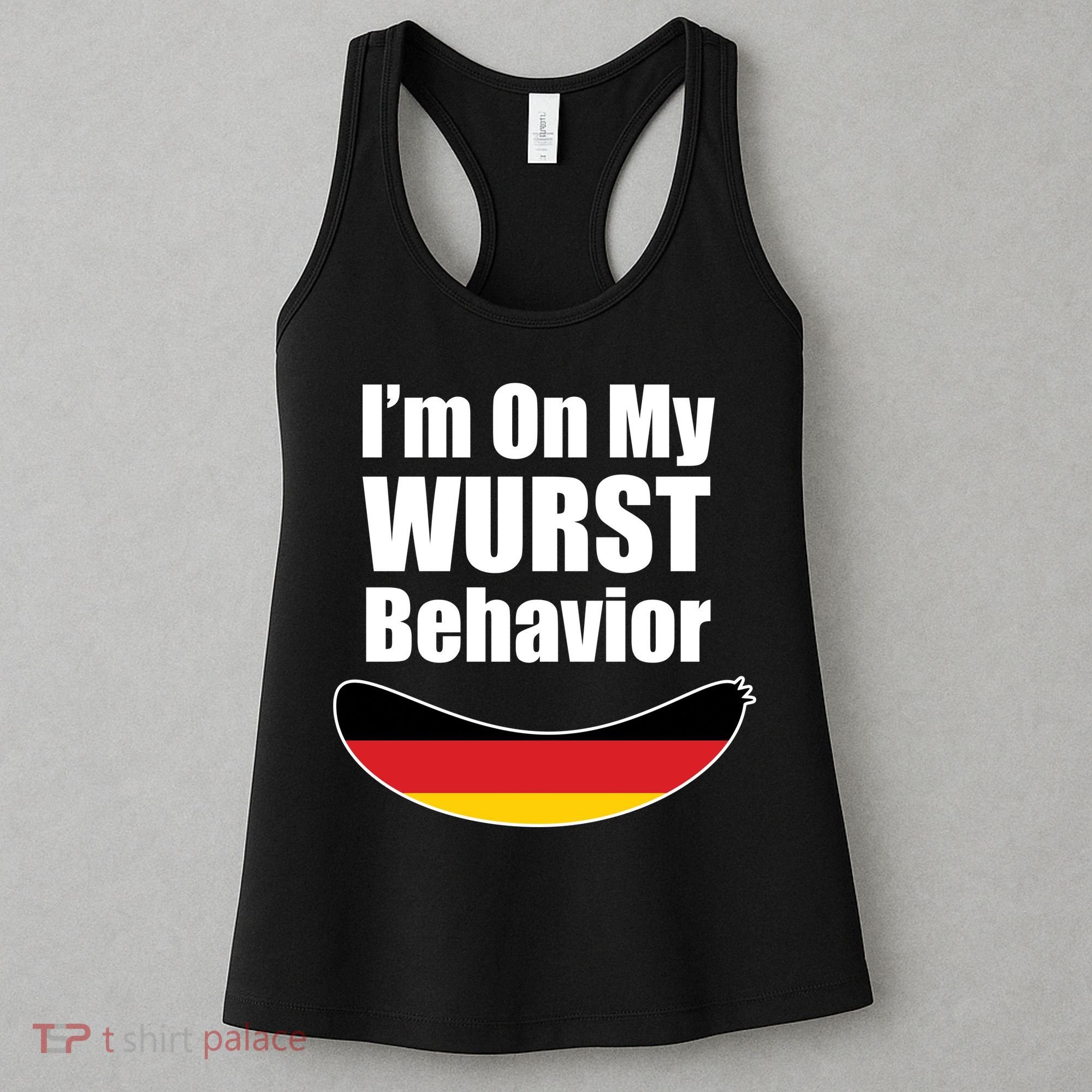 On My Worst Behavior Women's Tank Top
