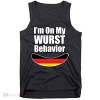 On My Worst Behavior Tank Top thumb 0