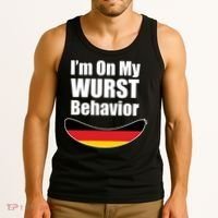 On My Worst Behavior Tank Top thumb 3