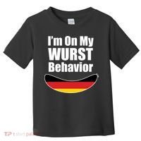On My Worst Behavior Toddler T-Shirt thumb 0