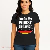 On My Worst Behavior Women's T-Shirt thumb 4
