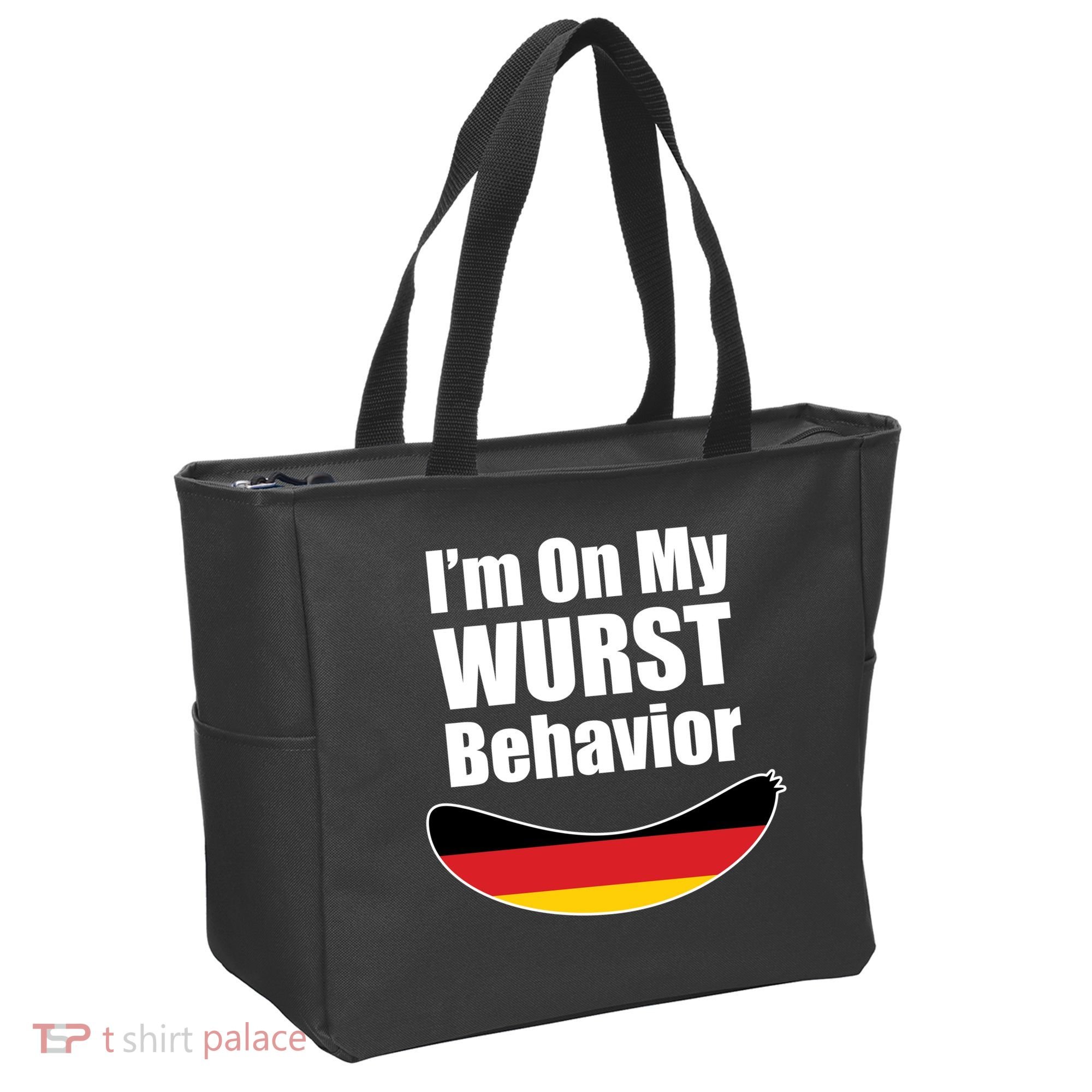 On My Worst Behavior Tote Bag