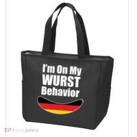 On My Worst Behavior Tote Bag thumb 3
