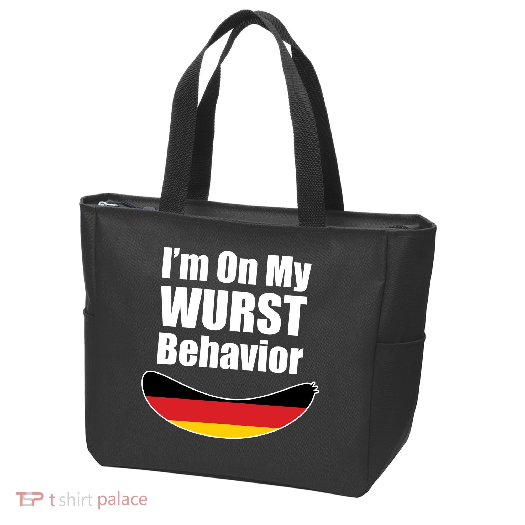 On My Worst Behavior Tote Bag