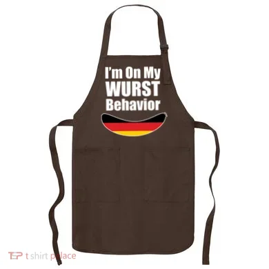 On My Worst Behavior Apron
