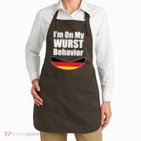 On My Worst Behavior Apron thumb 2