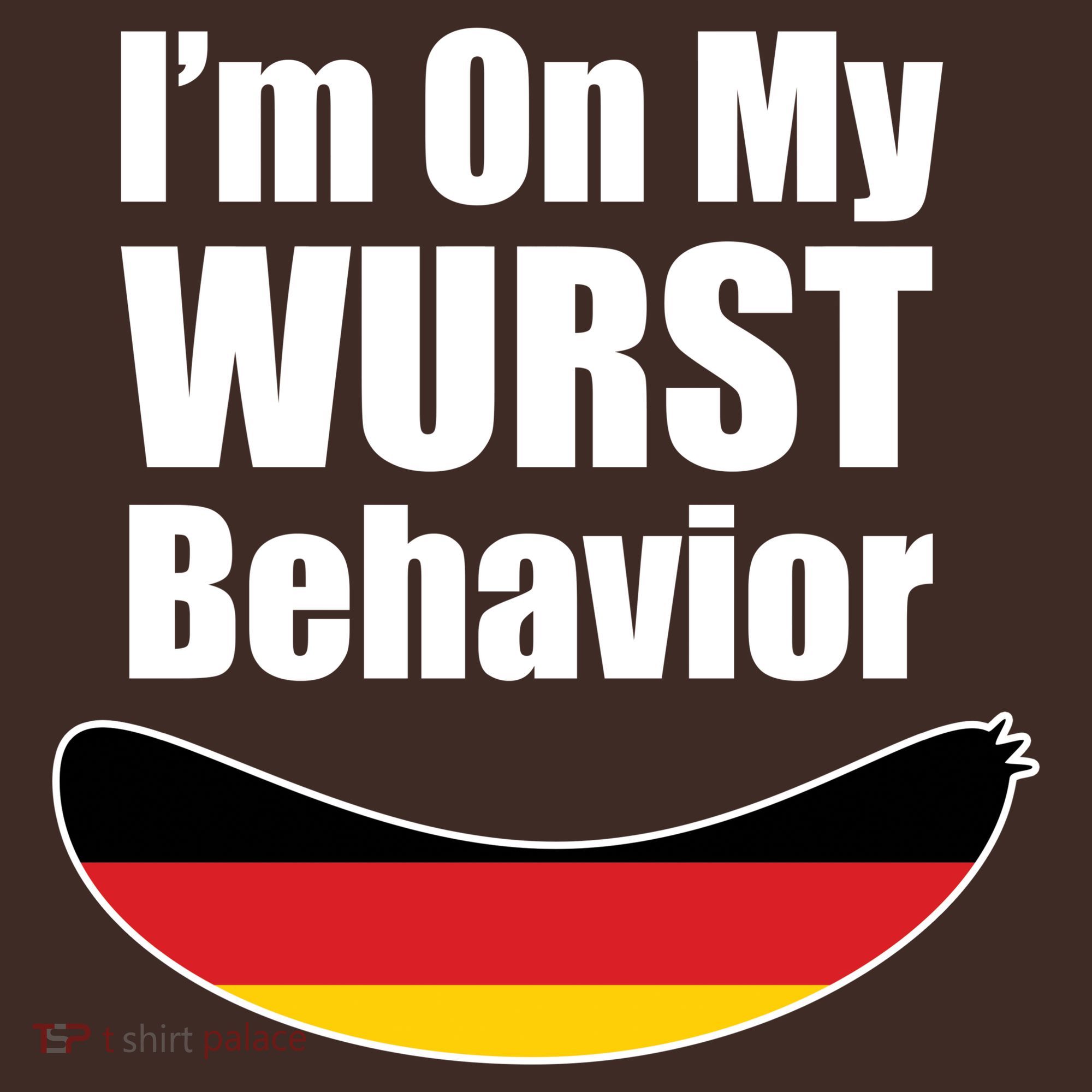 On My Worst Behavior Apron