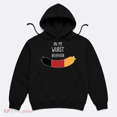 On My Worst Behavior Oktoberfest Hoodie