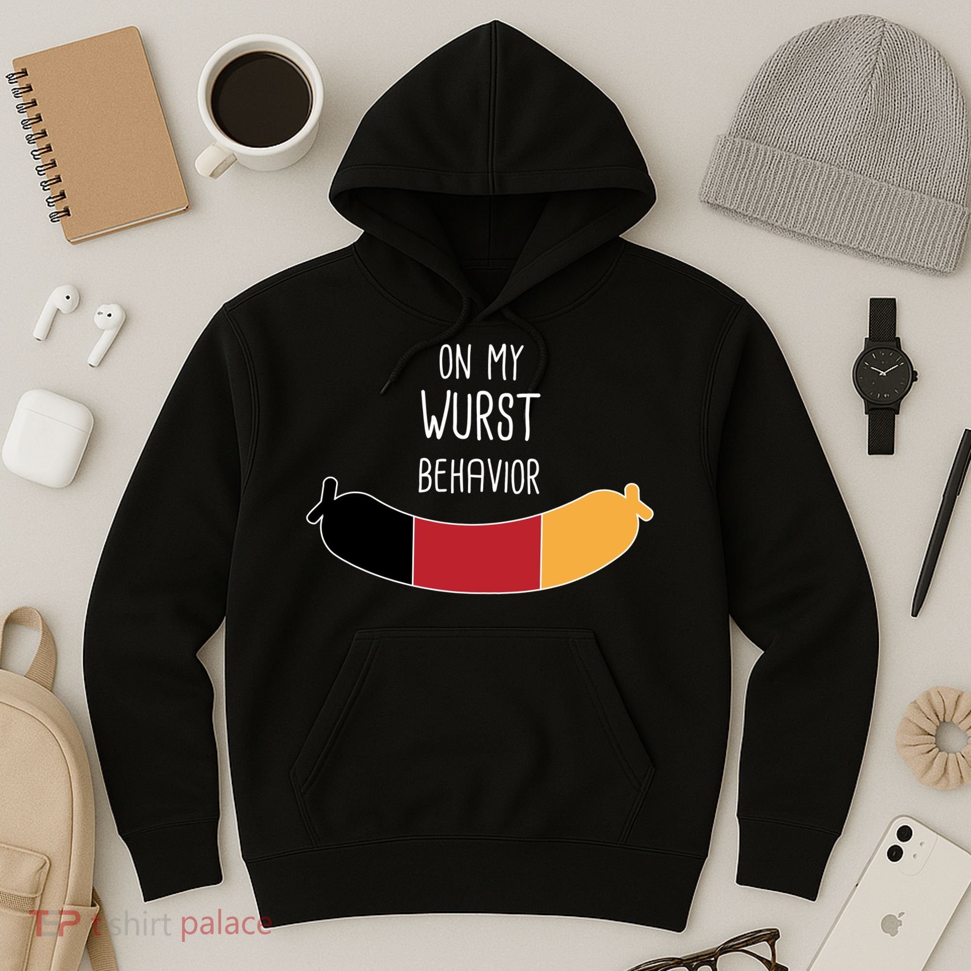 On My Worst Behavior Oktoberfest Hoodie