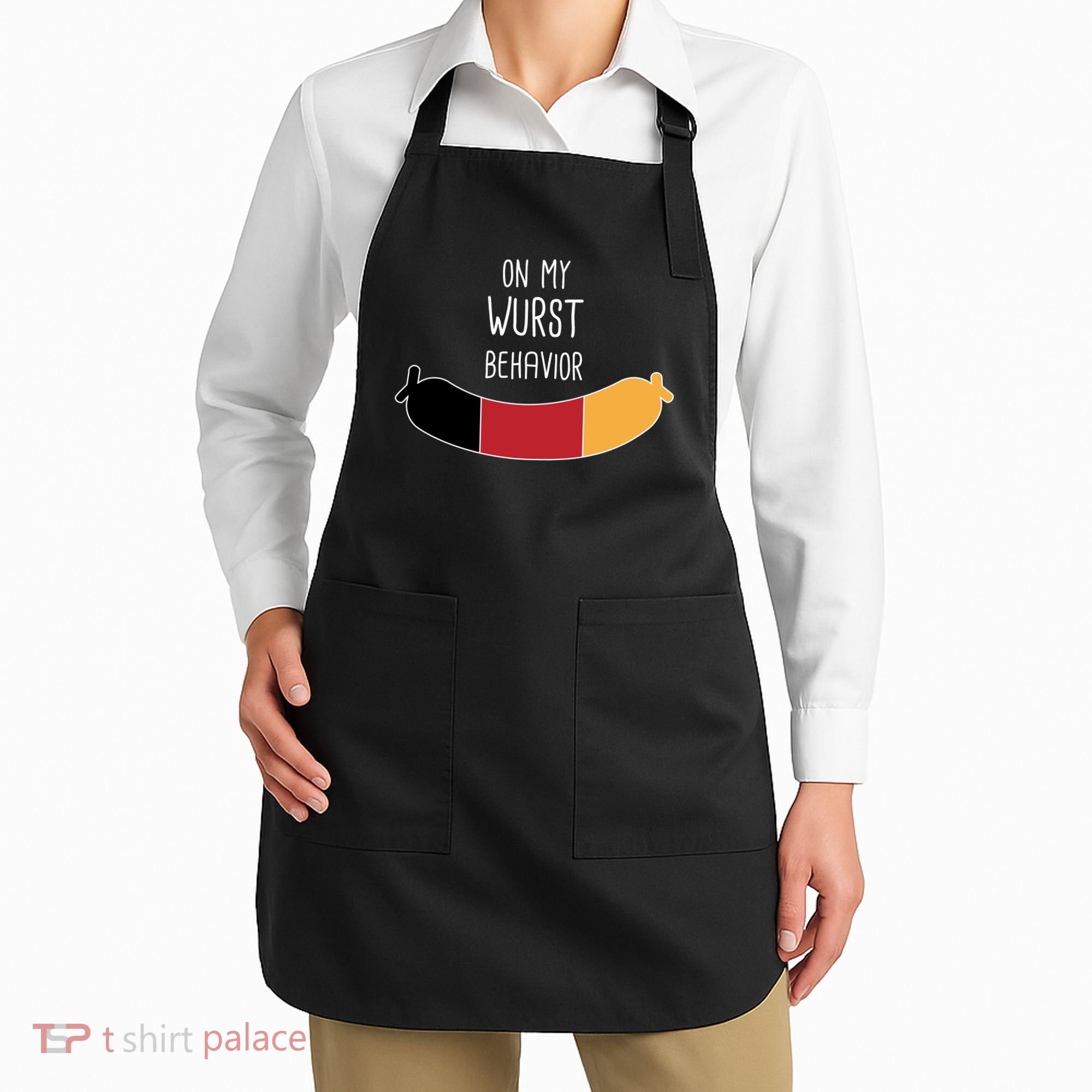 On My Worst Behavior Oktoberfest Apron