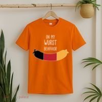 On My Worst Behavior Oktoberfest T-Shirt thumb 2