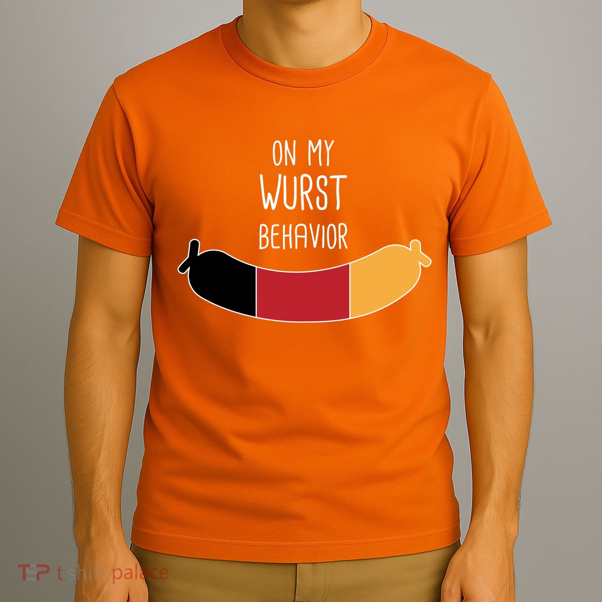 On My Worst Behavior Oktoberfest T-Shirt