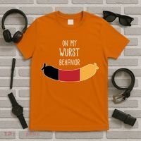 On My Worst Behavior Oktoberfest T-Shirt thumb 5