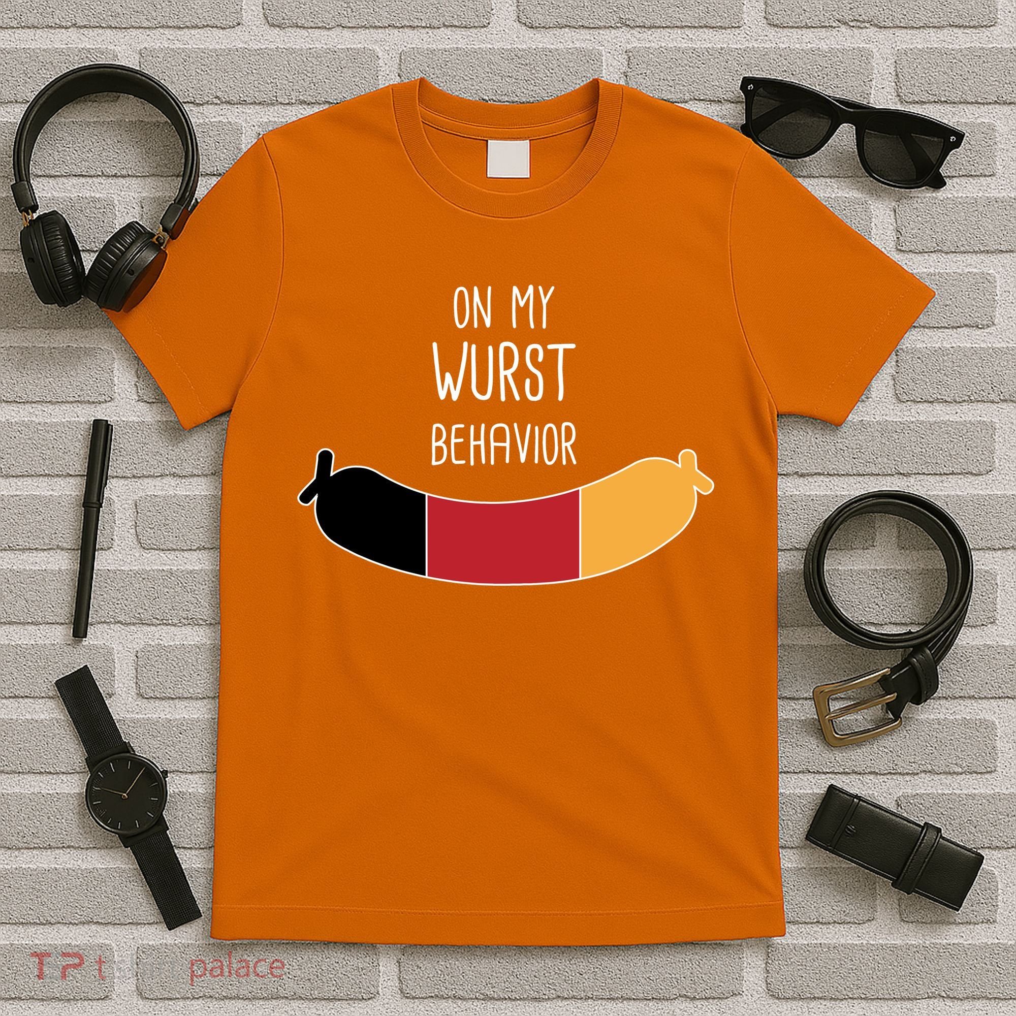 On My Worst Behavior Oktoberfest T-Shirt