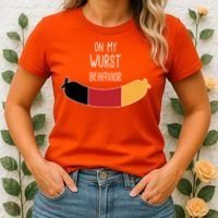 On My Worst Behavior Oktoberfest Women's T-Shirt thumb 2