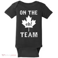 On The Eh! Team Baby Bodysuit thumb 0