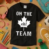 On The Eh! Team Kids T-Shirt thumb 3