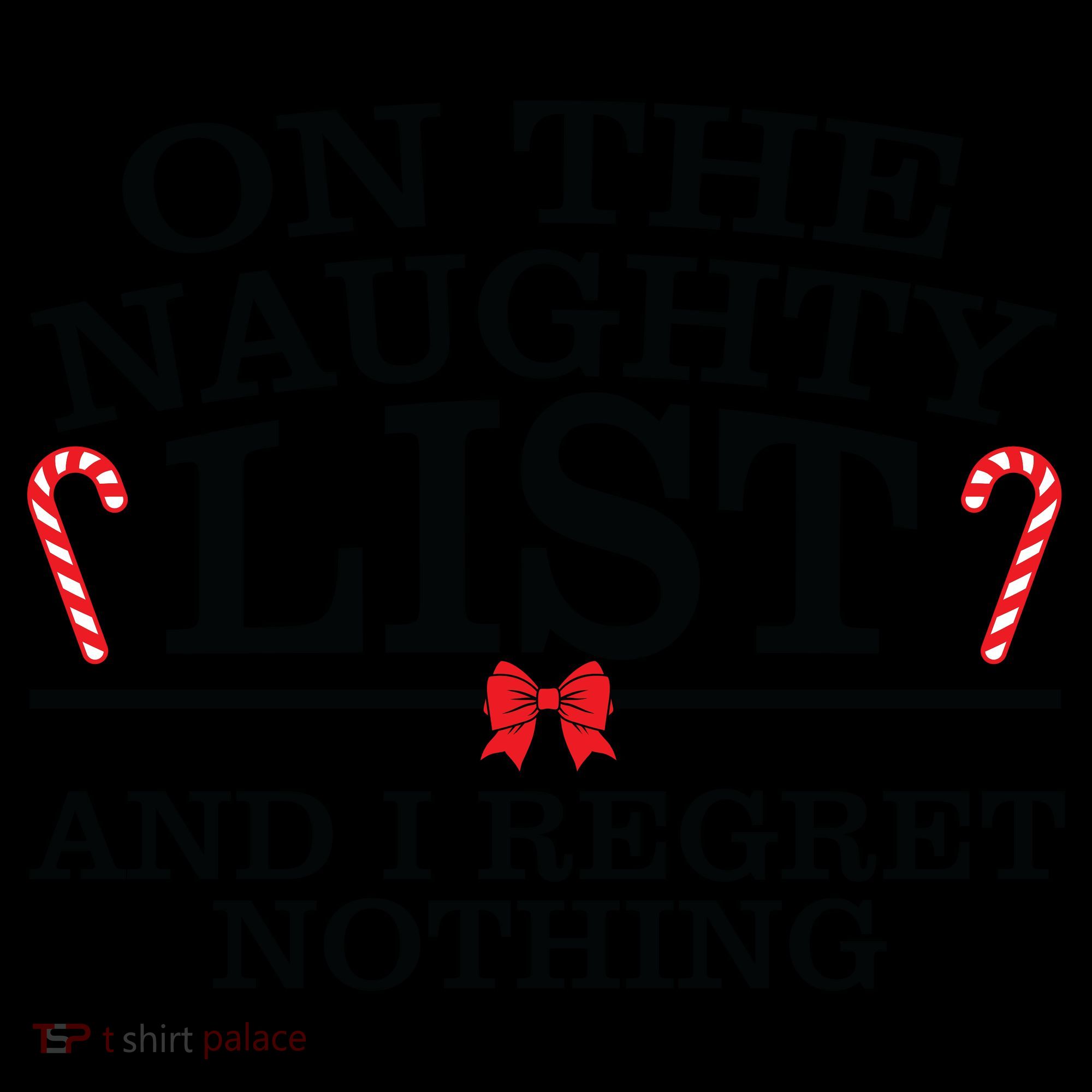 On The Naughty List Funny Christmas Coffee Mug