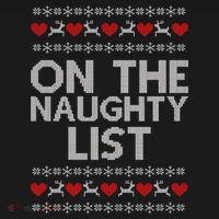 On The Naughty List Ugly Christmas Ornament thumb 1