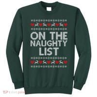 On The Naughty List Ugly Christmas Sweatshirt thumb 0