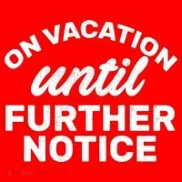 On Vacation Until Further Notice Women's Long Sleeve Shirt thumb 2