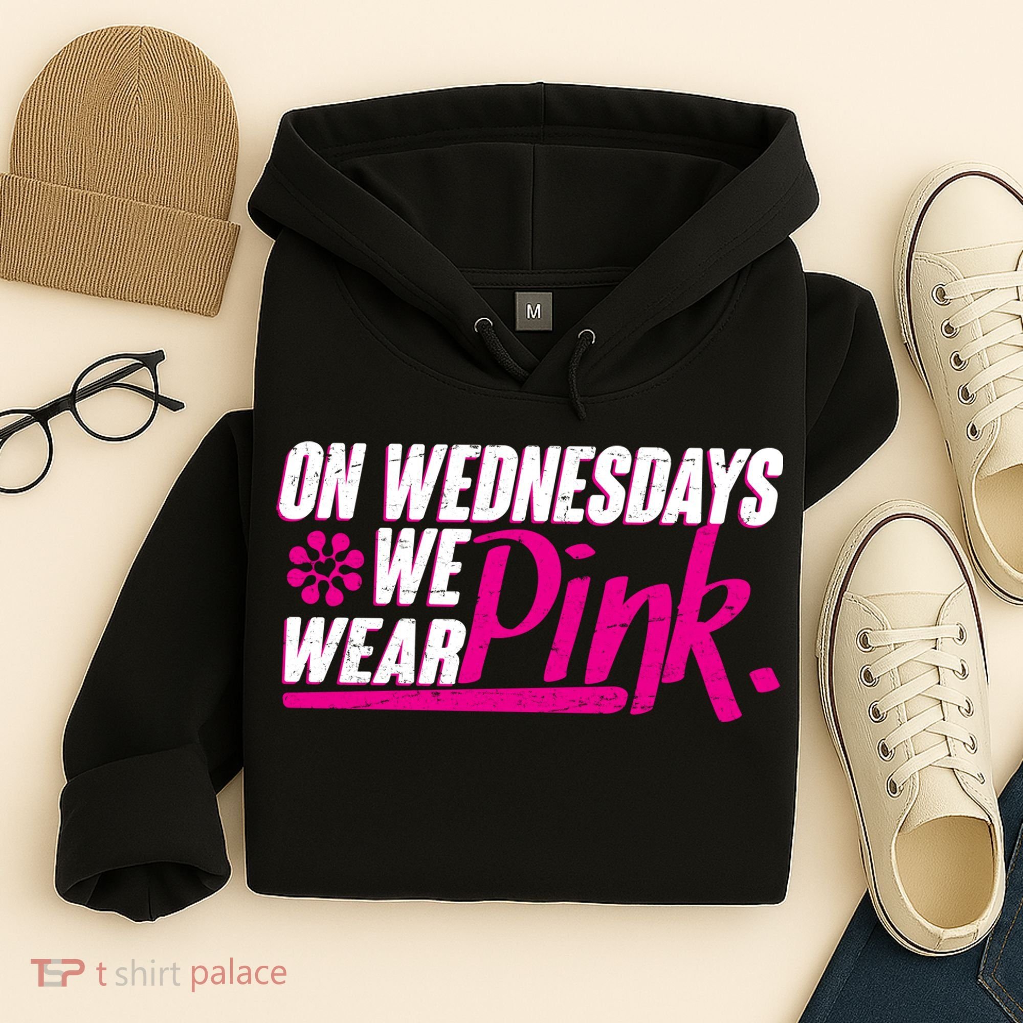 On Wednesday We Wear Pink Hoodie