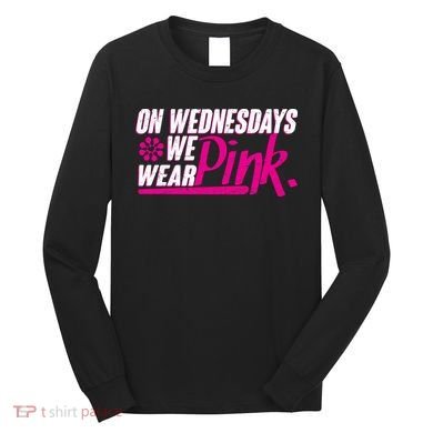 On Wednesday We Wear Pink Long Sleeve Shirt