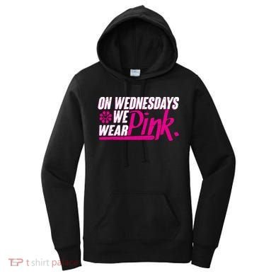 On Wednesday We Wear Pink Women's Hoodie