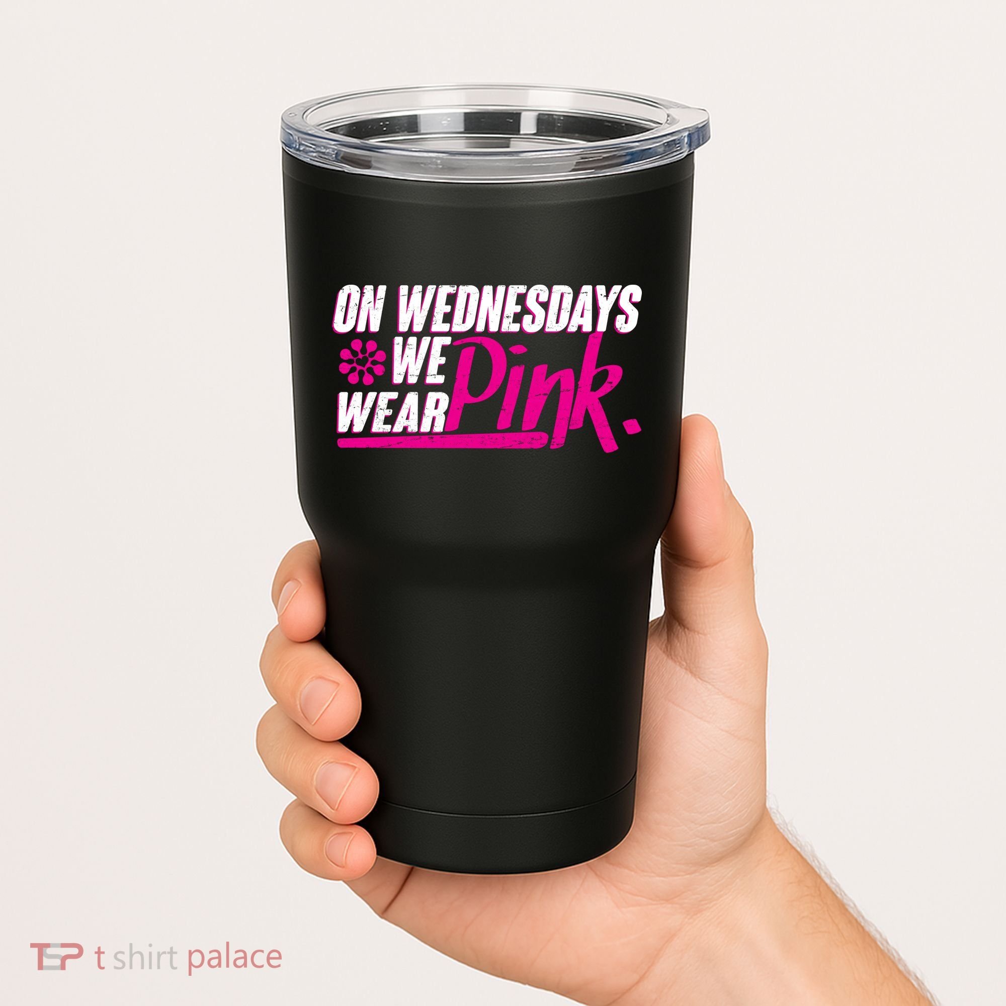 On Wednesday We Wear Pink Tumbler