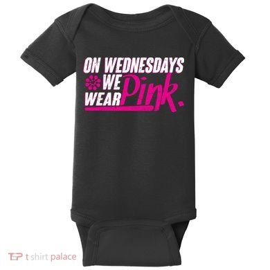 On Wednesday We Wear Pink Baby Bodysuit