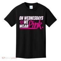 On Wednesday We Wear Pink Kids T-Shirt thumb 0