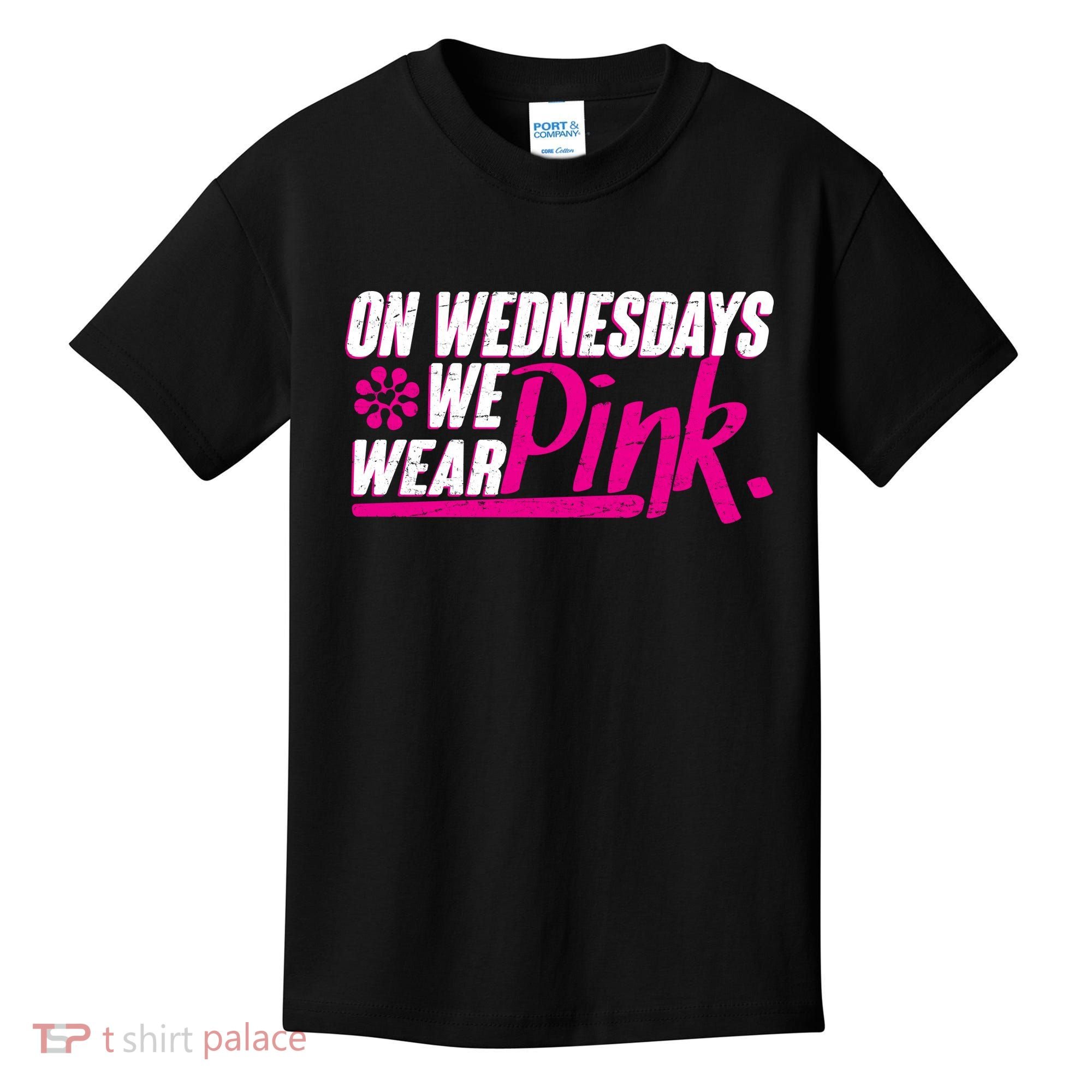 On Wednesday We Wear Pink Kids T-Shirt