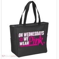 On Wednesday We Wear Pink Tote Bag thumb 2