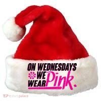 On Wednesday We Wear Pink Santa Hat thumb 0
