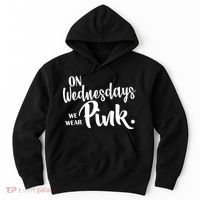 On Wednesdays We Wear Pink Hoodie thumb 0