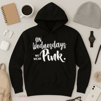 On Wednesdays We Wear Pink Hoodie thumb 3